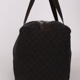 Gucci Denim Monogram Duffle Bag with Pouch
