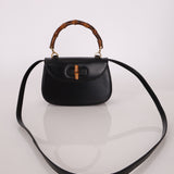 Gucci Bamboo Turnlock Mini Top Handle Crossbody