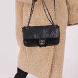 Chanel 2008 Lambskin Fur Single Flap