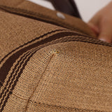 Celine Raffia Cabas Mini Tote