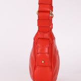 Celine Triomphe Red Shoulder Bag