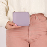 Celine Lilac Everyday Zip Wallet
