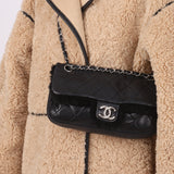 Chanel 2008 Lambskin Fur Single Flap