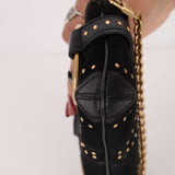 Gucci Suede Horsebit Studded Pochette
