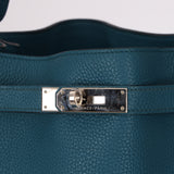 Hermès 2012 Bleu Izmir Togo So Kelly Bag 26 PHW