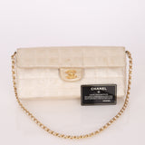 Chanel 2000 Nylon Iridescent Chocolate Bar East West Flap