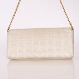 Chanel 2000 Nylon Iridescent Chocolate Bar East West Flap