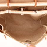 Hermès 1998 Herbag A Dos Backpack Toile PHW