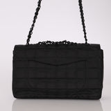 Chanel 2000 Nylon So Black Single Flap