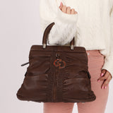 Christian Dior 2008 Buffalo Leather Karenina Top Handle