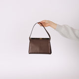 Gucci Metallic Brown Frame Shoulder Bag