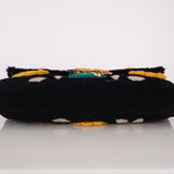 Fendi Shearling Floral Baguette