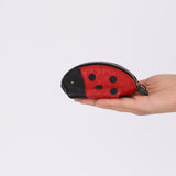 Gucci Micro Guccissima Ladybug Coin Pouch