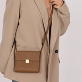 Hermès 2021 Beige De Walmer Epsom Clic Wallet on Strap GHW