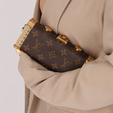 Limited Edition Louis Vuitton Monogram Trunk Vanity Case PM Bag