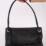 Loewe Double-Sided Anagram Black Shoulder Bag