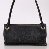 Loewe Double-Sided Anagram Black Shoulder Bag