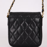 Chanel 24K GP Caviar Mini Chain Bag