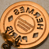 Hermès Cutout Clou de Selles Triple Drop Earrings