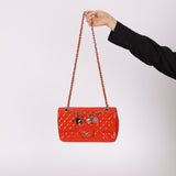 Limited Edition Chanel 2009 Patent Valentine Charms Classic Flap