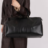 Louis Vuitton Black Epi Leather Keepall 45
