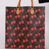 Limited Edition 2005 Louis Vuitton x Takashi Murakami Cerises Sac Plat