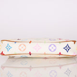 Limited Edition Louis Vuitton x Takashi Murakami Blanc Multicolor Pochette
