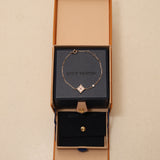 Louis Vuitton 18K Pink Mother of Pearl Diamond Color Blossom BB Star Bracelet