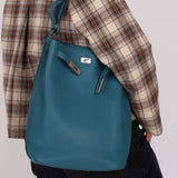 Hermès 2012 Bleu Izmir Togo So Kelly Bag 26 PHW
