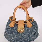 Louis Vuitton Monogram Denim Pleaty