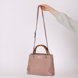 Gucci Leather Bamboo Top Handle Tote