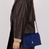 Chanel 2013 Goat Fur Wallet on Chain