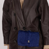 Chanel 2013 Goat Fur Wallet on Chain