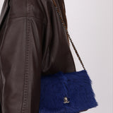 Chanel 2013 Goat Fur Wallet on Chain