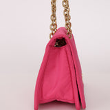 Prada Pink Nylon Chain Flap bag