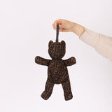 Rare Fendi Zucca Nylon Teddy Bear Tote