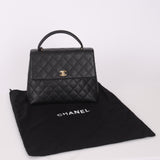 Chanel 2003 Caviar Kelly Top Handle Bag