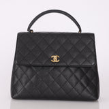 Chanel 2003 Caviar Kelly Top Handle Bag