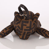 Rare Fendi Zucca Nylon Teddy Bear Tote