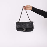 Chanel 2008 Lambskin Fur Single Flap