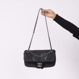 Chanel 2008 Lambskin Fur Single Flap