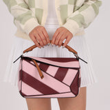 Loewe Calfskin Rugby Striped Small Puzzle