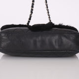 Chanel 2008 Lambskin Fur Single Flap