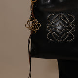 Loewe Gold Anagram Bag Charm