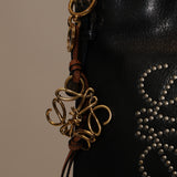 Loewe Gold Anagram Bag Charm