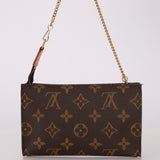 Louis Vuitton Monogram Bucket Bag with Louis Vuitton Mini Pouch