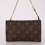 Louis Vuitton Monogram Bucket Bag with Louis Vuitton Mini Pouch