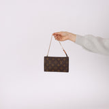 Louis Vuitton Monogram Bucket Bag with Louis Vuitton Mini Pouch