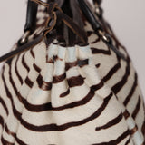 Prada Ponyhair Zebra Print Cavallino Top Handle