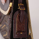 Limited Edition Louis Vuitton Monogram Sauvage Sequin Tiger Clutch